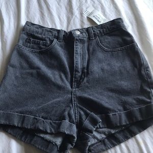 American apparel high waisted shorts